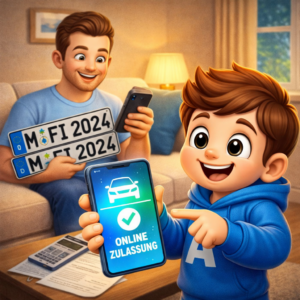 Ab September digitale Möglichkeit der Autozulassug!