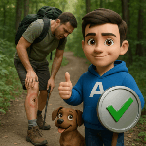 Mythen rum um die Unfallversicherung und das Ding mit dem Insektenbiss