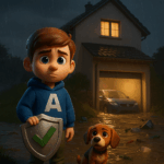 Auto nimmt unfreiwilliges Bad- ein echter Fall Auto