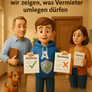 Welche Kosten darf ich auf meine Mieter umlegen?