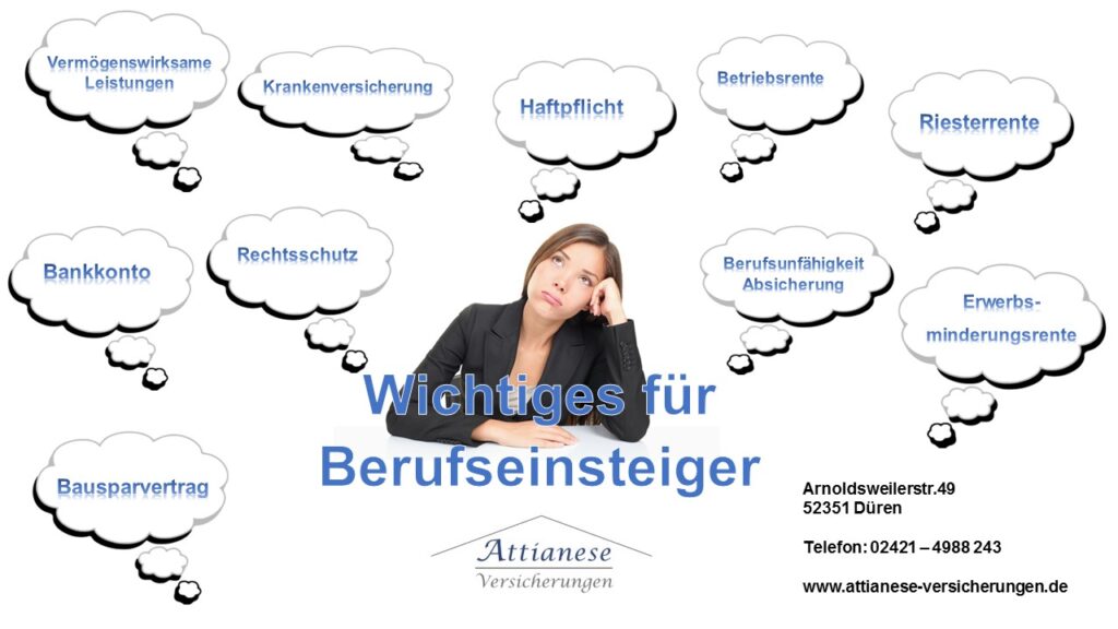 Werbung fuer berufseinsteiger