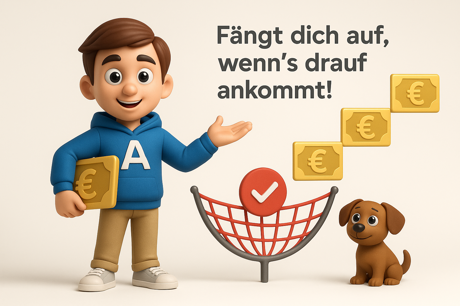 Existenzielle Absicherung - dein Fangnetz, wenn's drauf ankommt. - Attianese Versicherungen