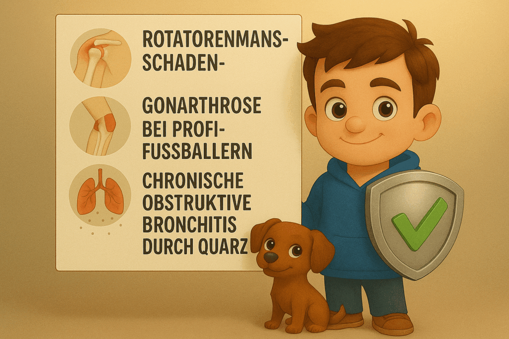 neu anerkannte Berufskrankheiten