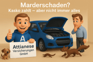 Zahlt die Kaskoversicherung alles nach einem Marderbiss???