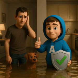 Wasserschaden: Ursachen, Versicherungsschutz, aktuelle Urteile & wie Du Dich wirksam schützt